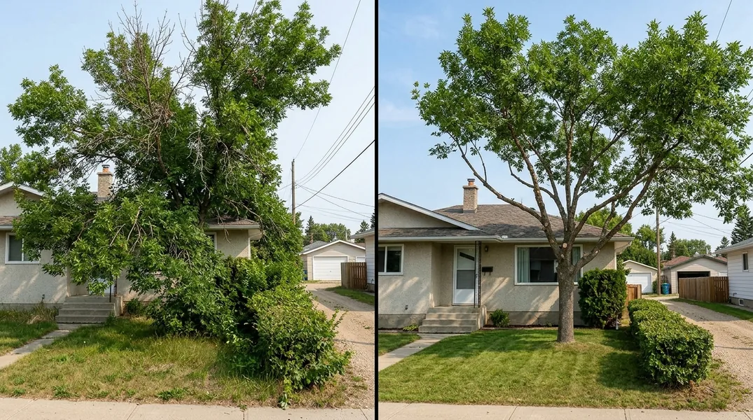 Tree Trimming result in Saskatoon — Bridge City Tree Trimming
