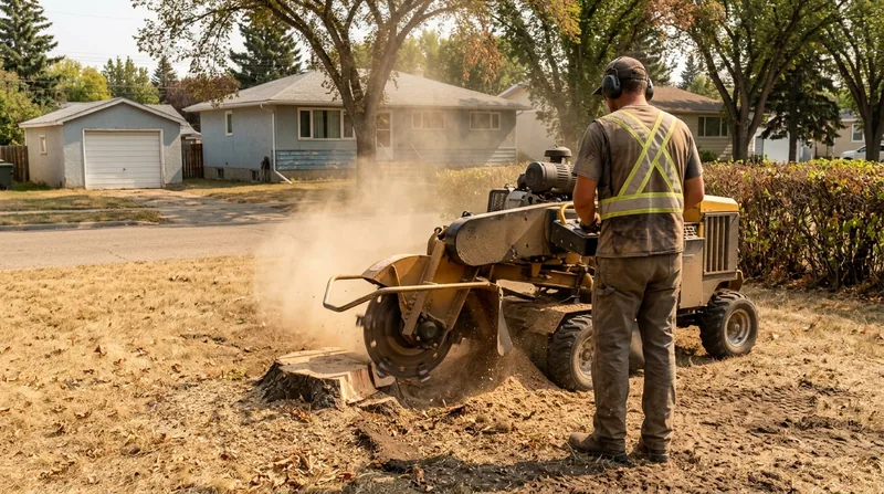Stump Grinding Saskatoon