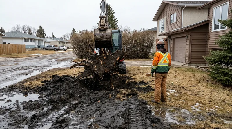 Full Stump & Root Removal Saskatoon
